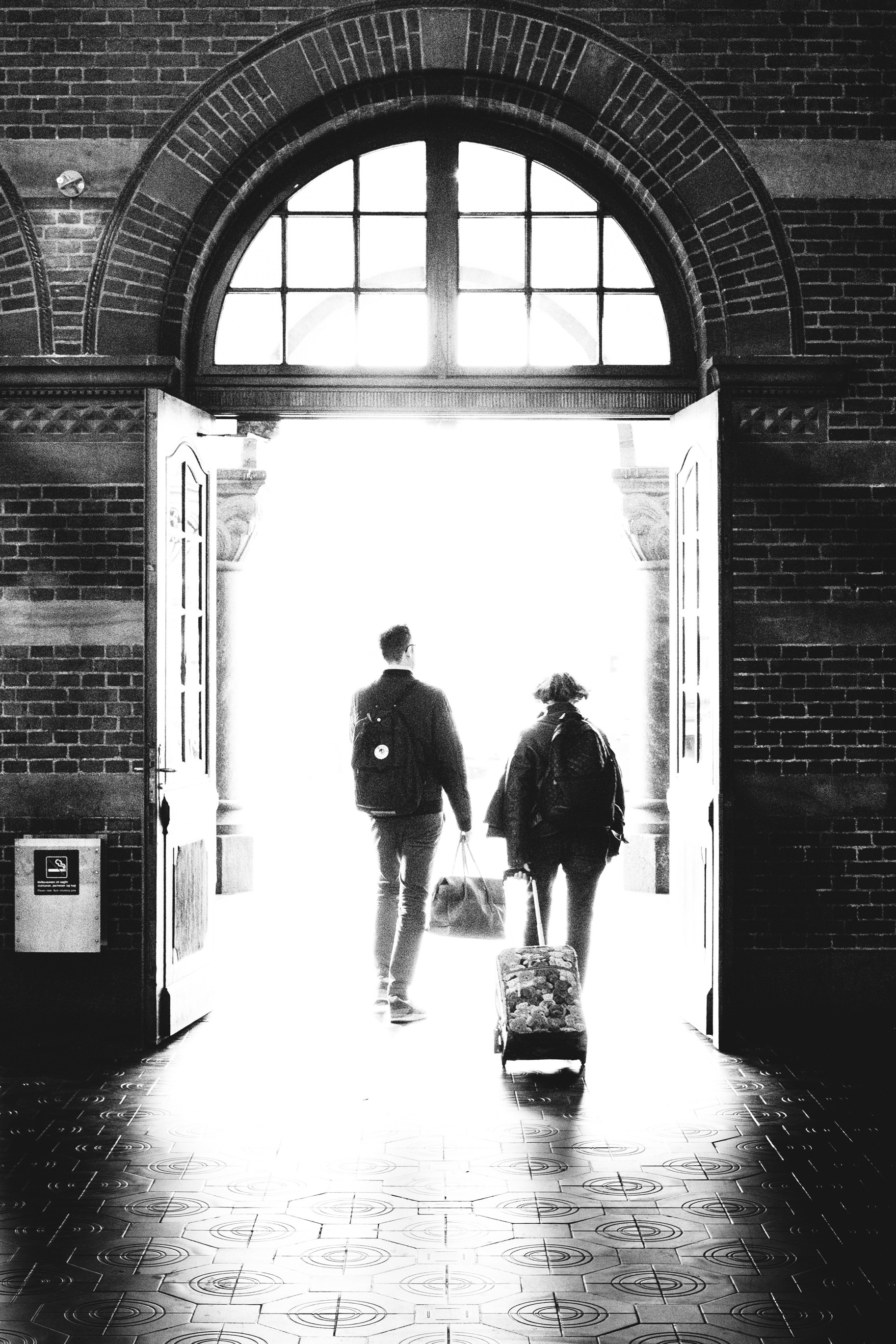 People at Copenhagen Central Station – Just Walked By 